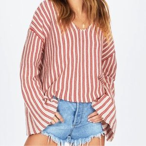 Amuse Society After Sundown Sweater Picante